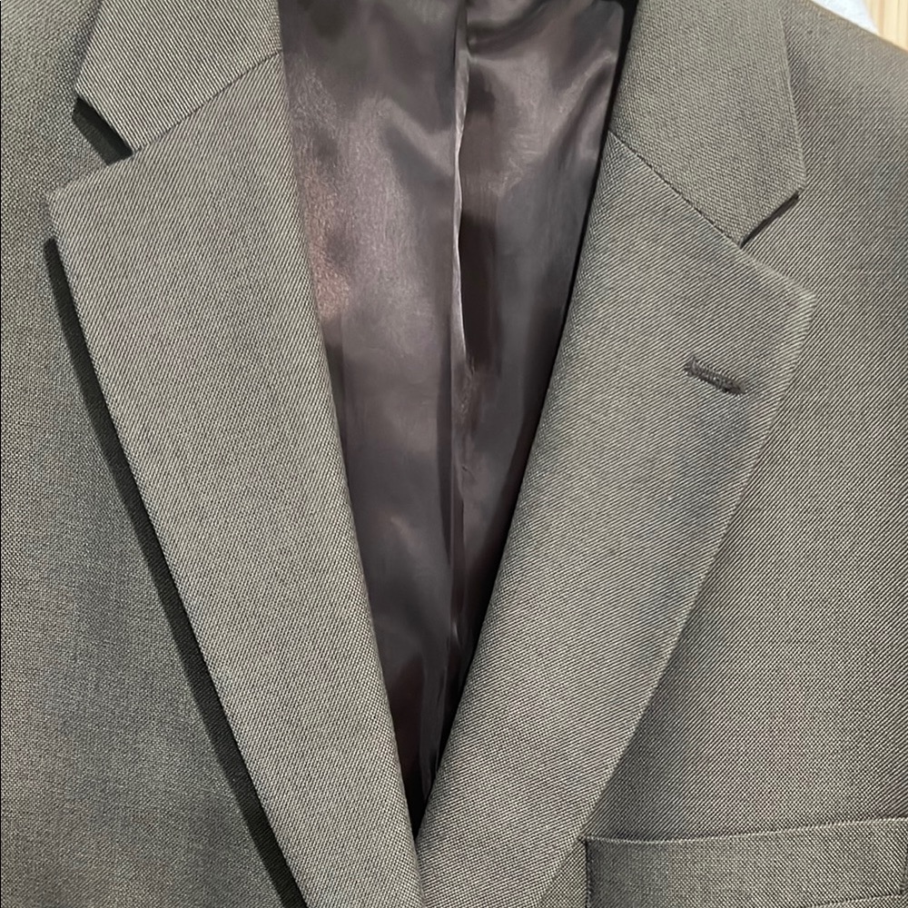 Classic Gray Men's Blazer 42L